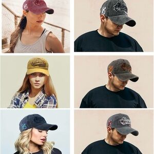 Tennis Cap nylon 5 Panel Camper Strapback New Logo Always 3PC Bundle